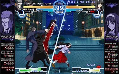 Impresiones con Melty Blood Actress Again Current Code, lucha 2D con estilo manga