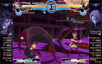 Impresiones con Melty Blood Actress Again Current Code, lucha 2D con estilo manga