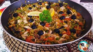 Pasta con pollo a la cerveza
