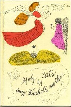 Santos gatos por la madre de Andy Warhol