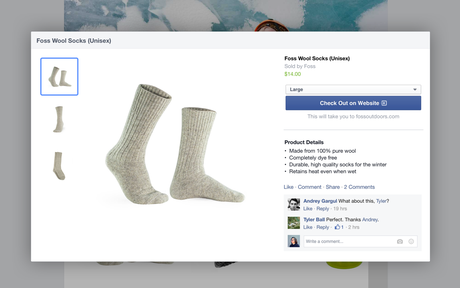 Shopify, cuando las marcas quieren vender directamente en Facebook