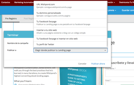 ¿Cómo crear una landing page?