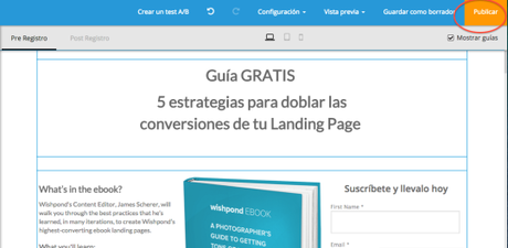 ¿Cómo crear una landing page?