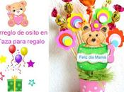 Arreglo osito taza para regalar madre