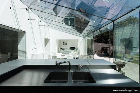 Usos del vidrio en el diseño moderno.