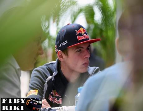 Verstappen y sus primeras palabras como piloto de Red Bull