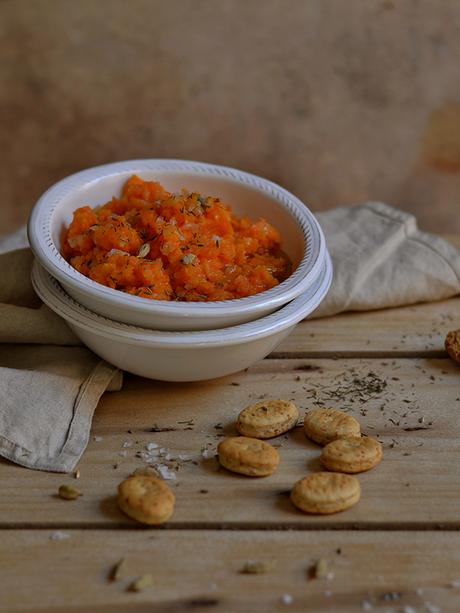 CAVIAR DE ZANAHORIA Y JENGIBRE