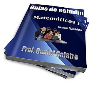 Mayo 2016 - Guía de Matemáticas I - Prof Daniel Aníbal Galatro