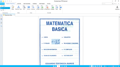 Matemática Básica - Eduardo Espinoza [Matemática]