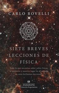 Cubierta de Siete breves lecciones de física
