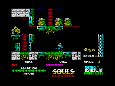 Liberada la versión especial de SOULS para ZX Spectrum