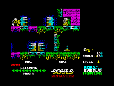 Liberada la versión especial de SOULS para ZX Spectrum Liberada la versión especial de SOULS para ZX Spectrum