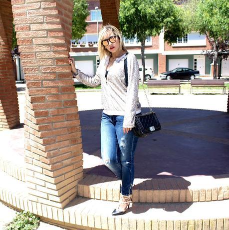 Sequined Bomber Sequined Bomber