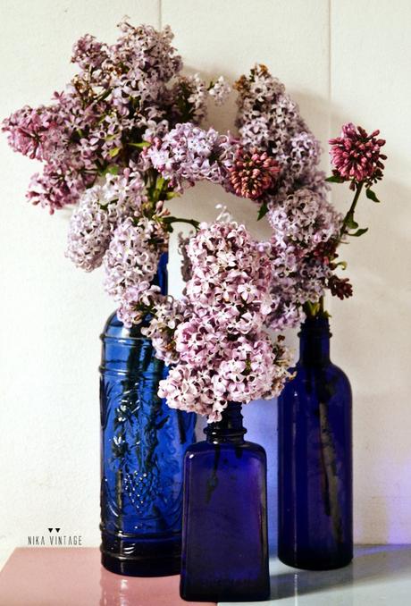 Ideas fáciles, arreglos florales para decorar con lilas