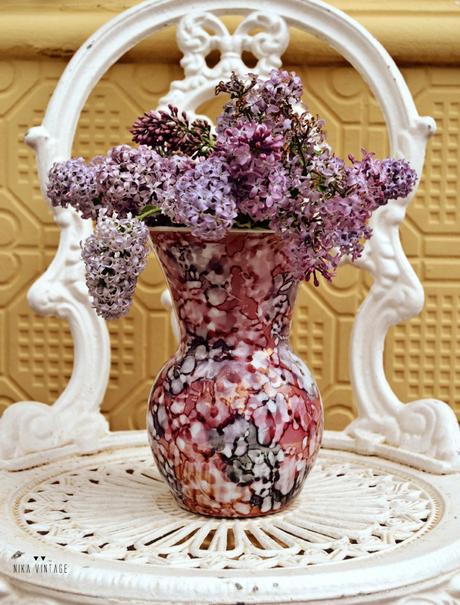 Ideas fáciles, arreglos florales para decorar con lilas