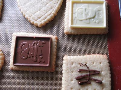 Galletas de coco y chocolate