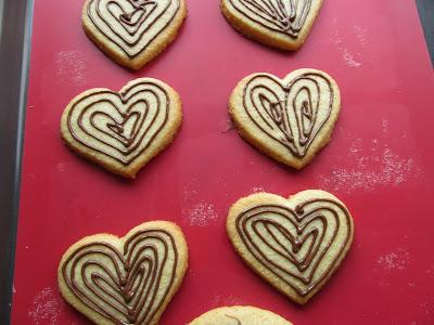 Galletas de coco y chocolate