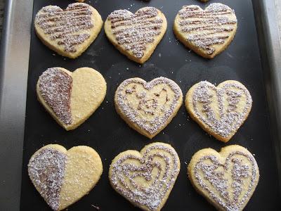 Galletas de coco y chocolate