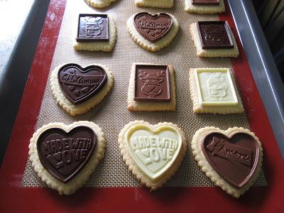 Galletas de coco y chocolate