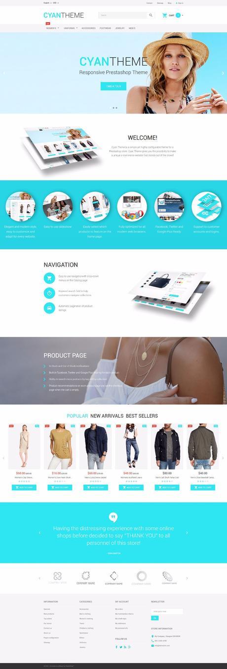 plantillas prestashop responsive profesionales moda y belleza