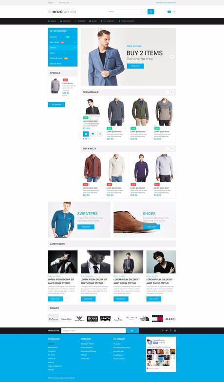 plantillas prestashop responsive profesionales moda y belleza