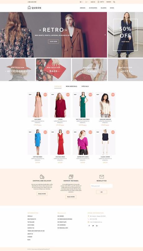 plantillas prestashop responsive profesionales moda y belleza