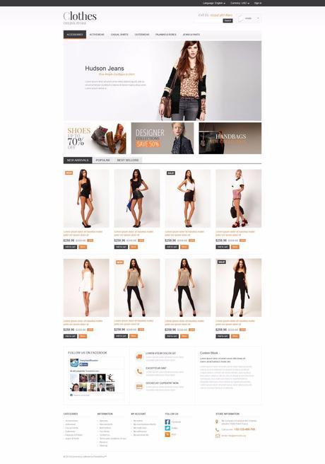 plantillas prestashop responsive profesionales moda y belleza