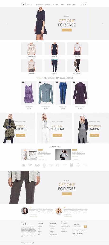 plantillas prestashop responsive profesionales moda y belleza