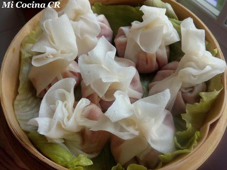 DIM SUM (RELLENOS DE CARNE PICADA CON CEBOLLETA)