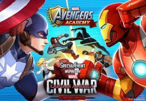 Civil War en Marvel Avengers Academy