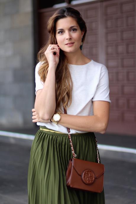 Khaki Maxi Skirt Khaki Maxi Skirt