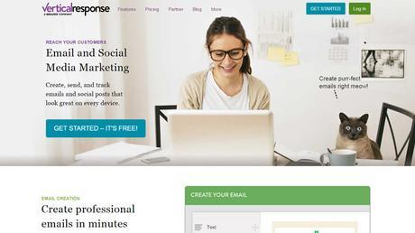 Empresas de email marketing que te impulsarán las ventas Vertical Response Email Marketing