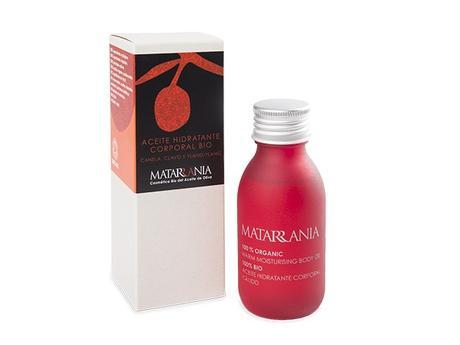 Matarrania: Aceite hidratante corporal de canela, clavo e ylang ylang