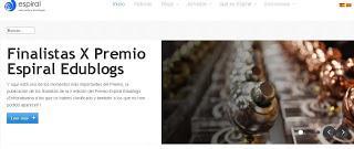 X Premio Espiral Edublog ¡¡Somos finalistas!!