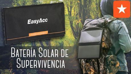 EasyAcc nos presenta su cargador solar para móviles Android