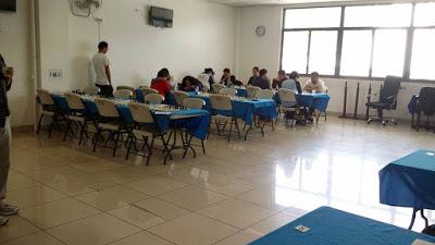 Jugándose en estos momentos ronda 8 del Gutiérrez