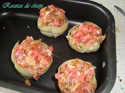 ALCACHOFAS CON JAMÓN