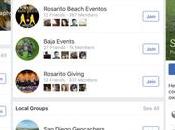 Facebook prueba opción para descubrir grupos