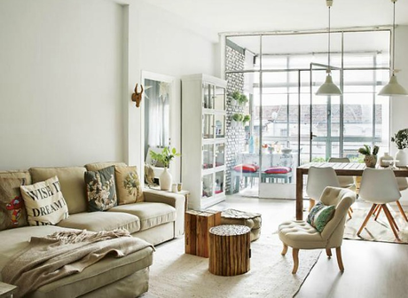 La casa de una joven blogera en España