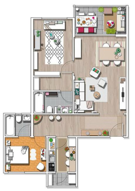 La casa de una joven blogera en España