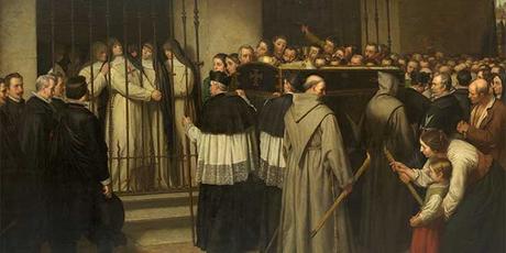 entierro de felix lope de vega