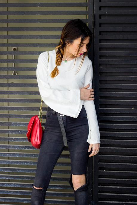 White Crop Top