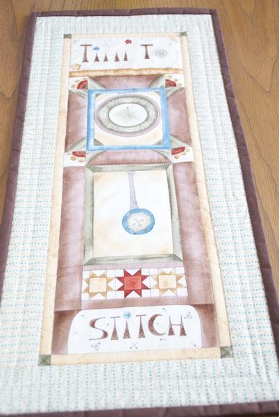Panel “Time To Stitch”
