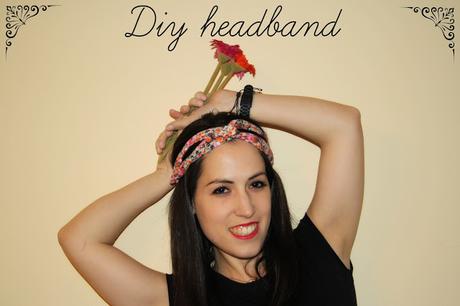 Diy. cinta para el pelo