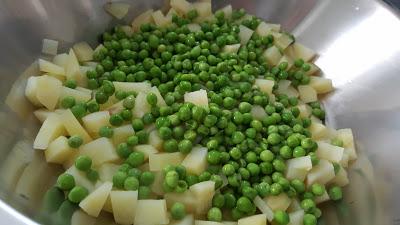 SAMOSAS VEGETALES DE PATATA Y GUISANTE