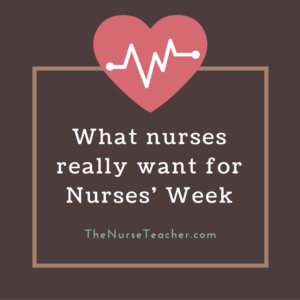 Hacer de esta semana de la enfermería todo lo que deseamos