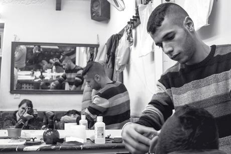 Mohammed, el peluquero ayudante de Ashraf