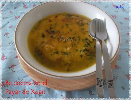 Tortilla de patata en salsa