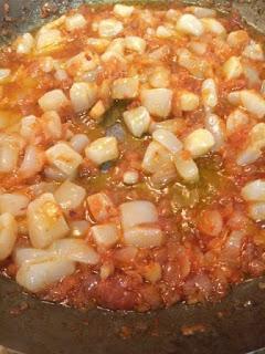 FALSA PAELLA DE QUINOA Y MARISCO