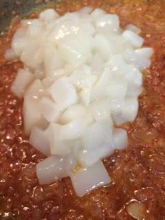 FALSA PAELLA DE QUINOA Y MARISCO